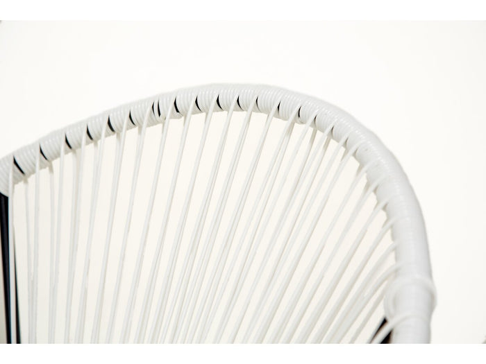 Set di 2 poltrone da giardino "Ania" - Bianco