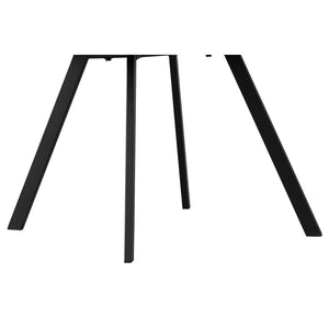 Sedia rivestita in Bouclé per sala da pranzo, colore Grigio. Collezione FILOU.