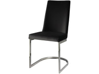 Sedia "Rotonda" - Nera - Set di 2