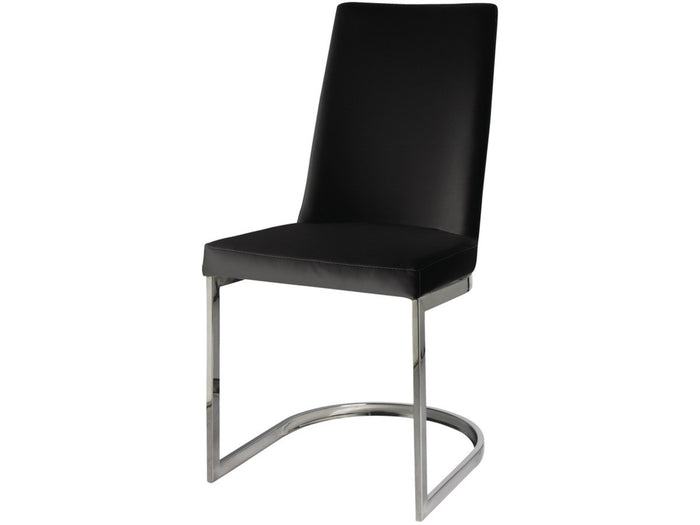 Sedia "Rotonda" - Nera - Set di 2