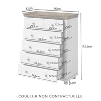 Camera da letto ASSIA: Armadio 200cm, Letto 160x200, cassettiera, comodini. Colori verde kaki e rovere.