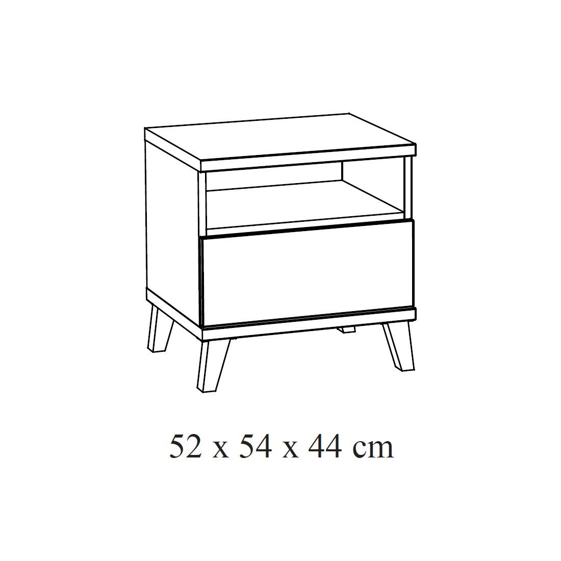 Camera per bambino LOUISE, letto trasformabile da 60x120 a 90x200, armadio, fasciatoio e comodino