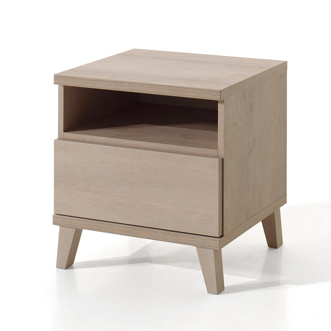 Camera per bambino LOUISE, letto trasformabile da 60x120 a 90x200, armadio, fasciatoio e comodino