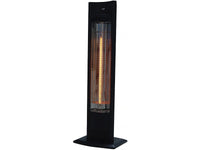 Riscaldatore elettrico radiante "Tornado" - 2000W - Nero