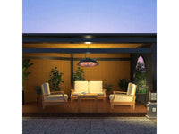 Riscaldatore elettrico sospeso- 1500W - Nero