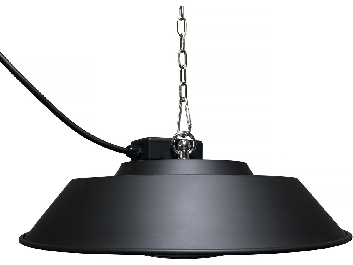 Riscaldatore elettrico sospeso- 1500W - Nero