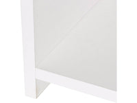 Comodino "York" - 2 vani - Bianco