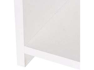 Comodino "York" - 2 vani - Bianco