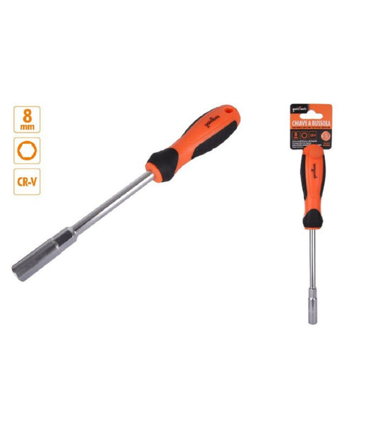 Chiave A Bussola Esagonale 8 Mm Cacciavite Cr-v Con Impugnatura Ergonomica 94865         