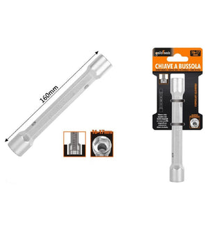 Chiave A Bussola Tubo Esagonale Da 160 Mm Doppie Bocche Esagonali 16-17 Mm 97552         