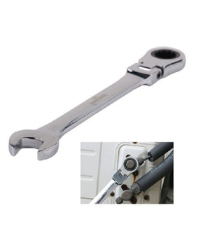 Chiave A Cricchetto Combinata 18mm Testa Pieghevole Cromo Vanadio Utensile 91739         