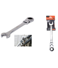 Chiave A Cricchetto Combinata 21mm Testa Pieghevole Cromo Vanadio Utensile 91742         