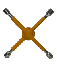 Chiave A Croce Per Sostituzione Ruote Auto Macchina Con Protezione In Gomma Pvc         