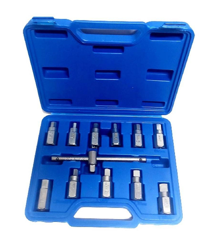 Chiave Del Carter Quadrato Ed Esagonale Set 12 Pezzi Chiavi Universali A Bussola         