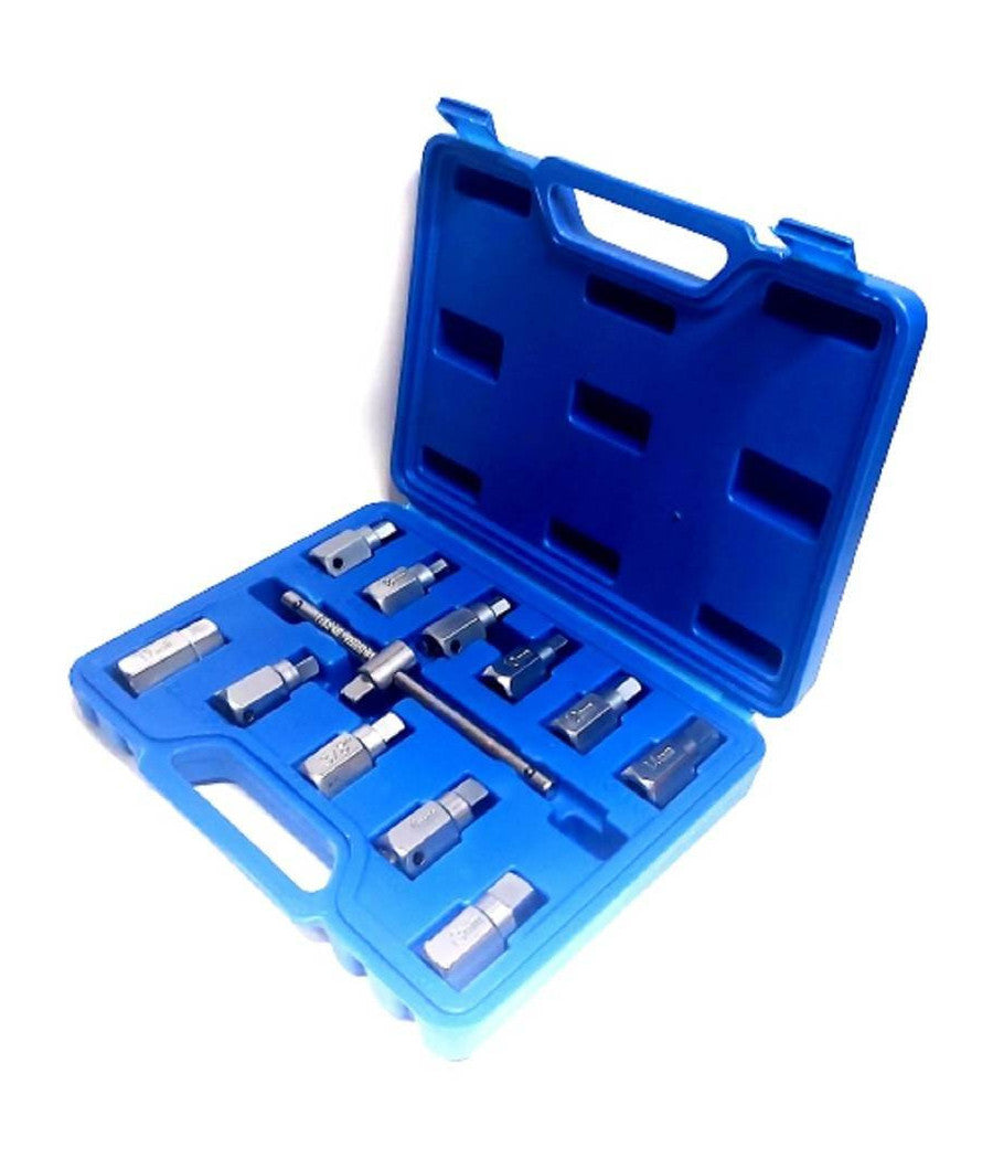 Chiave Del Carter Quadrato Ed Esagonale Set 12 Pezzi Chiavi Universali A Bussola         