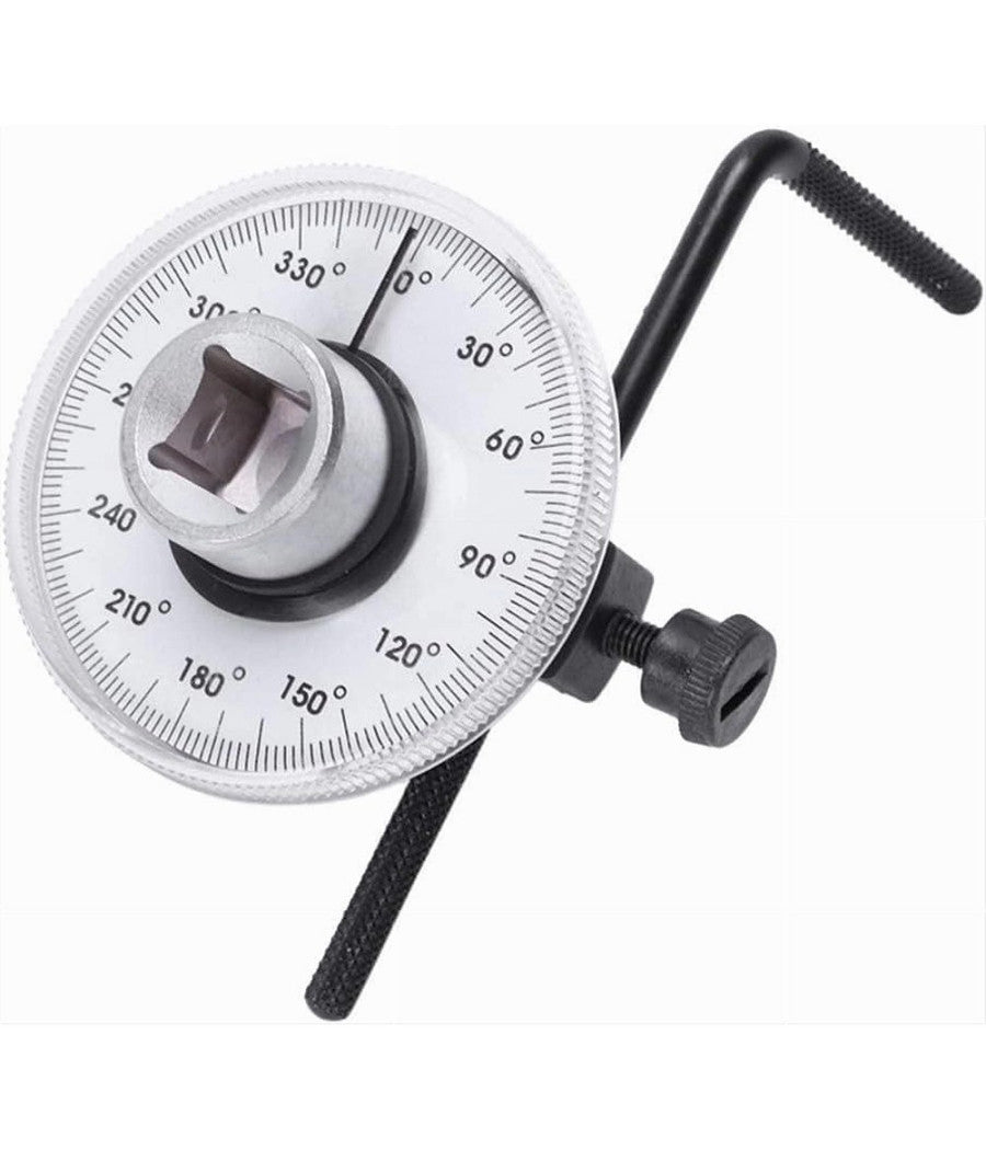 Chiave Dinamometrica Regolabile A 360° Gradi Attacco Da 1/2" Manometro Angolare         