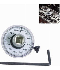 Chiave Dinamometrica Regolabile A 360° Gradi Attacco Da 1/2" Manometro Angolare         