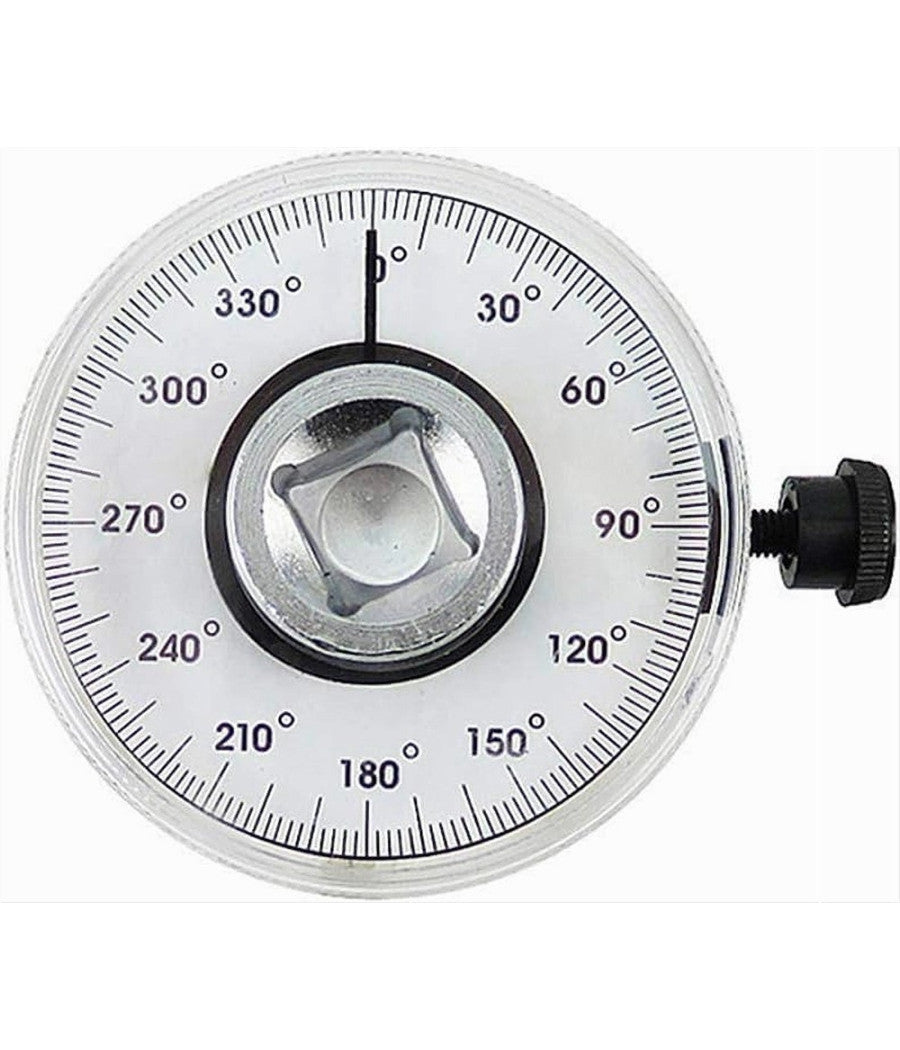 Chiave Dinamometrica Regolabile A 360° Gradi Attacco Da 1/2" Manometro Angolare         