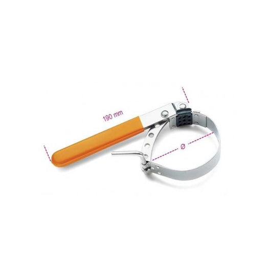 Chiave Filtri Olio Nastro Metal.60/ 80 1492/1 Beta