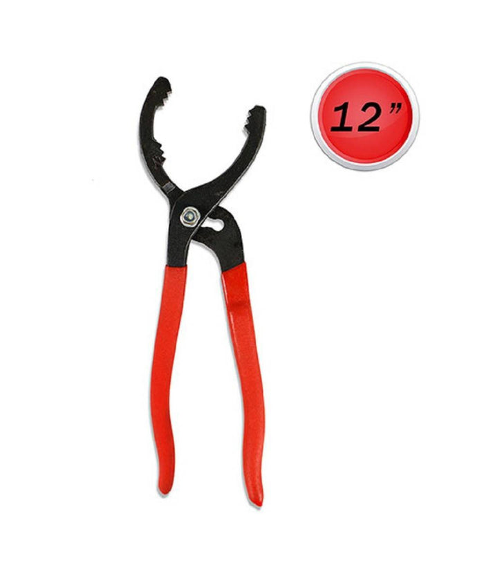 Chiave Filtro Dell'olio 12" Pinza Regolabile 50 A 118 Mm Manico Antiscivolo Auto         