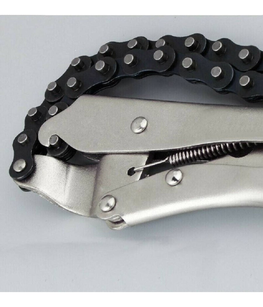 Chiave Pinza Per Filtro Olio Motore Autobloccante A Catena Da 20" 500mm P56586         