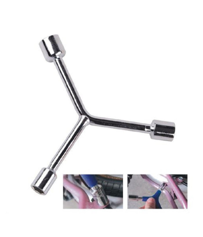 Chiave Poligonale Grande A Y Bussole Esagonali 14-17-19 Mm Bici Ferramenta 91600         