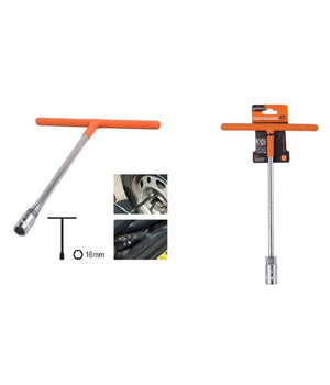 Chiave Poligonale Impugnatura Tipo A T Da 16 Mm Con Bussola Esagonale Cr-v 91612         