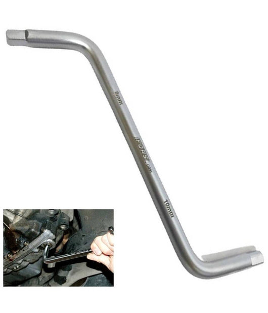 Chiave Quadra Svita Tappo Coppa Olio Motore Auto 8/10 Mm Officina Olii 15692         