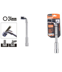 Chiave Tipo L Bussola 24mm Bocca Esagonale Cromo Vanadio Acciaio 91632 Ferramenta         