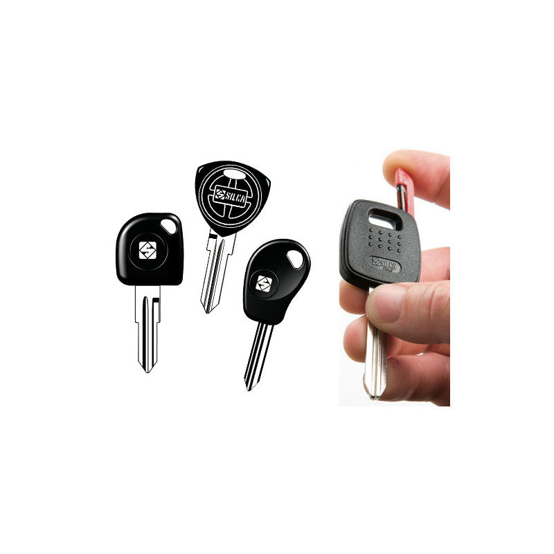 Chiave transponder Silca Citroën SX9 T5 – testa 4+5 pin – vuota
