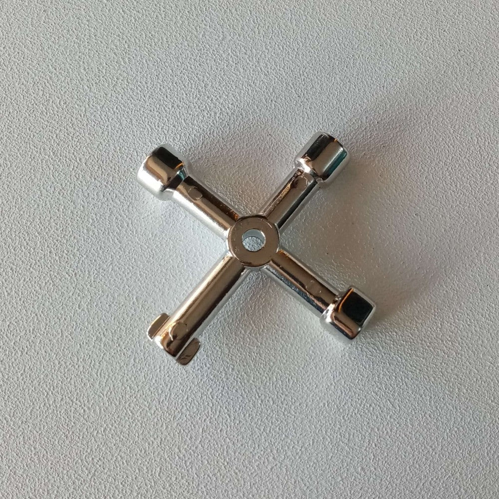 Chiave universale metallica per contatore acqua luce e gas