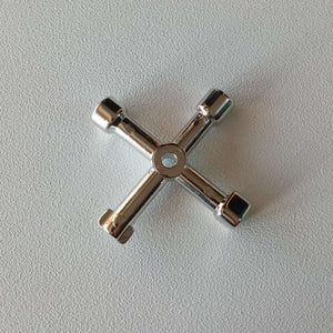 Chiave universale metallica per contatore acqua luce e gas