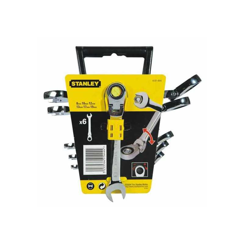 Chiavi Combinate 8/19 pz.6 Cricco 4-91-444 Stanley