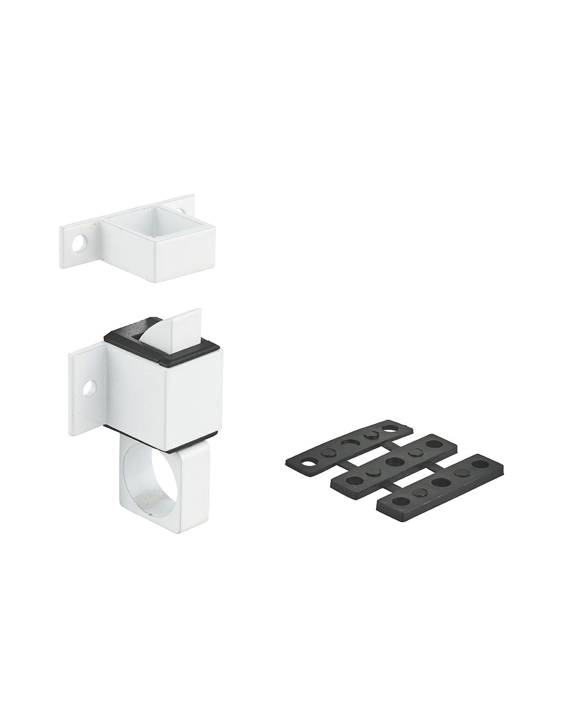 Chiavistello di chiusura per infisso finestra, scrocco a molla, bianco - THIRARD