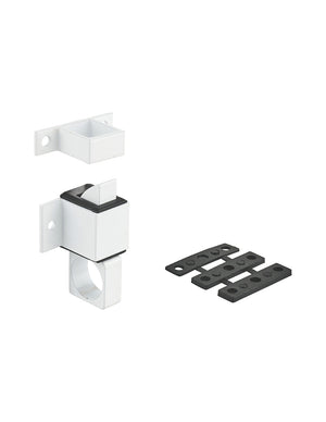 Chiavistello di chiusura per infisso finestra, gancio a molla, bianco - THIRARD