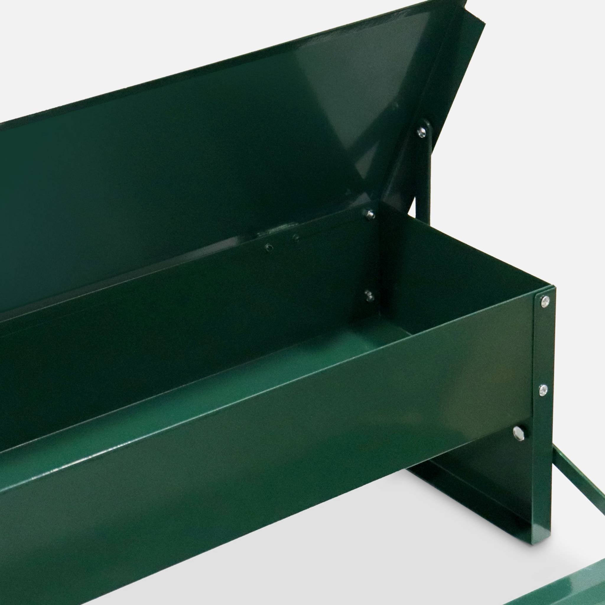 Alimentatore automatico per polli, 5kg, verde