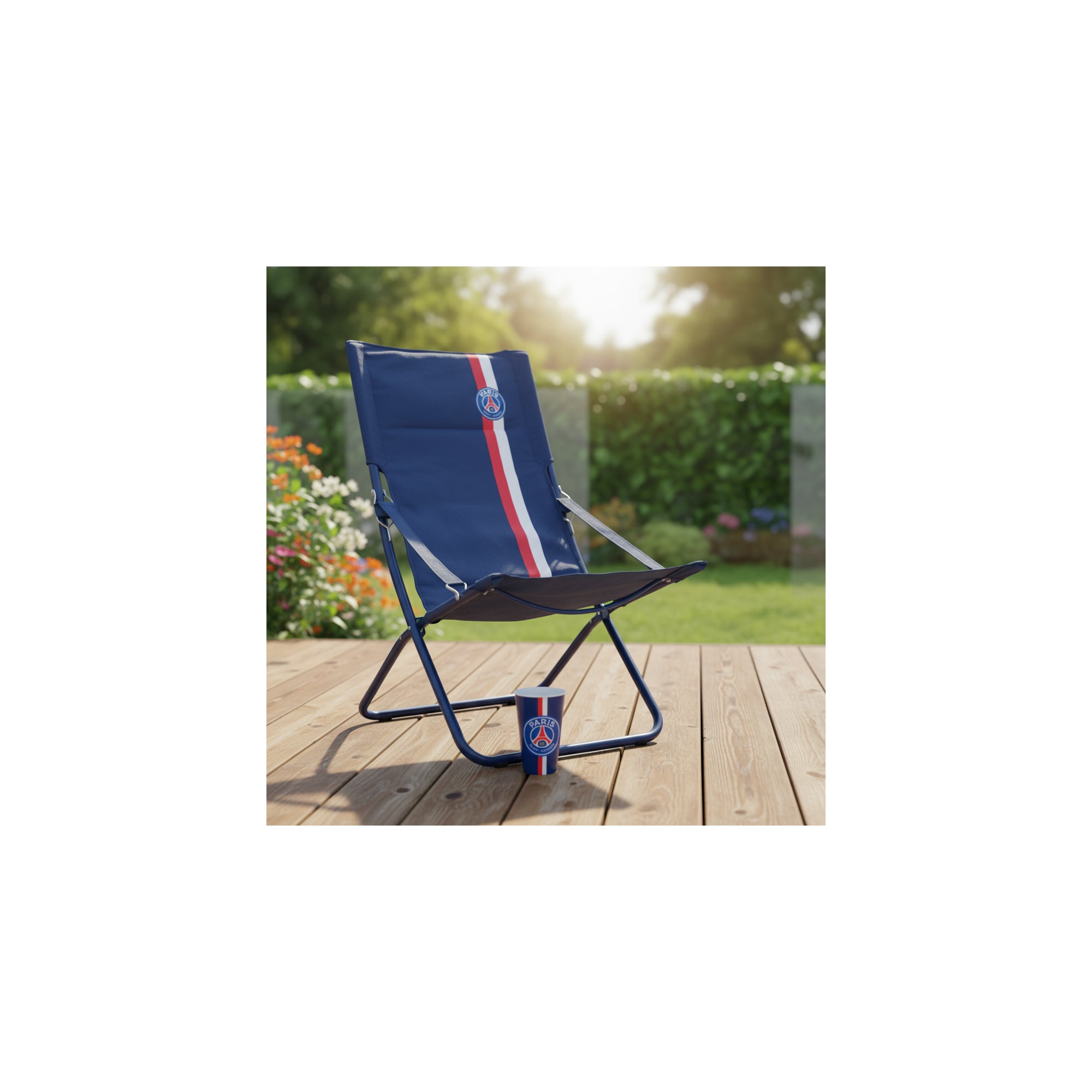 Trolley pieghevole - Paris Saint Germain - Blu