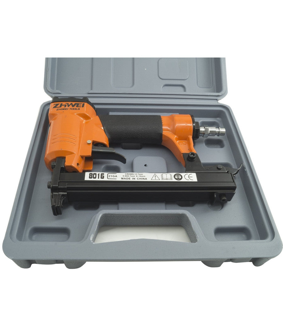 Chiodatrice Graffettatrice Spillatrice Ad Aria Compressa 6-16 Mm Pneumatica         