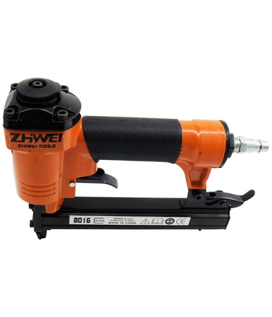 Chiodatrice Graffettatrice Spillatrice Ad Aria Compressa 6-16 Mm Pneumatica         