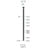 CHIODATRICE INCHIODATRICE PNEUMATICA RO-MA 50TG RED LINE 1/4" ROMEO MAESTRI