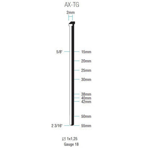 CHIODATRICE INCHIODATRICE PNEUMATICA RO-MA 50TG RED LINE 1/4" ROMEO MAESTRI