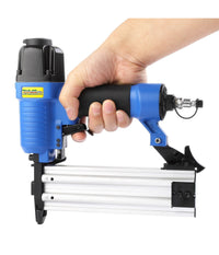 Chiodatrice Spillatrice Aria 2 Funzioni Sparachiodi Pistola Per Chiodi 10 50 Mm         