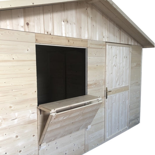 Chiosco 410 x 318 cm in legno Market Plus - Home Idea Italia