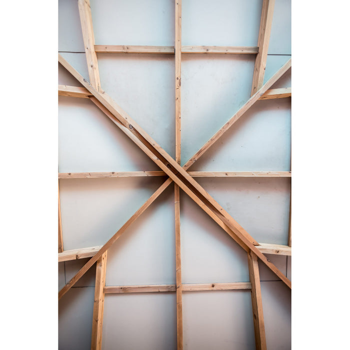 Chiosco bar pool house da giardino in legno termotrattato 379x379 cm  tetto ACP  gazebo con 2 pareti bar + 1 ventelle + 1 lambris  THB3535.CCVB Foresta