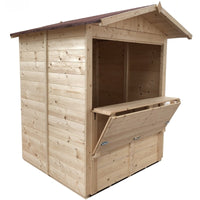 Chiosco Market 182 x 193 cm in legno - Home Idea Italia
