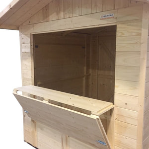 Chiosco Market 258 x 318 cm in legno - Home Idea Italia
