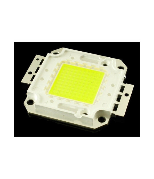 Chip Cip Led Per Faro Faretto Esterno Luce Fredda Calda Ricambio Alta Potenza  -bianco Caldo-80 Watt      