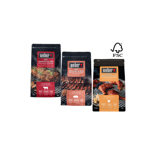 Chips per affumicatura Weber pollame 0,7 kg mix legni – Weber