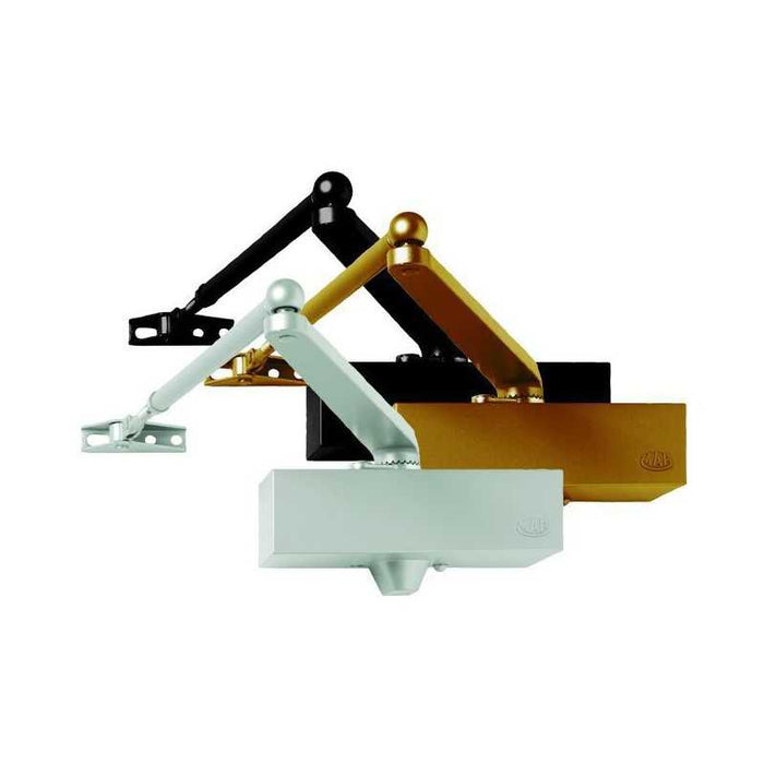 Chiudiporta Mab art.502-N2 con arresto Bronzo