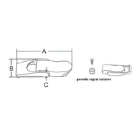 CHIUSURA INOX 316 SENZA CHIAVE